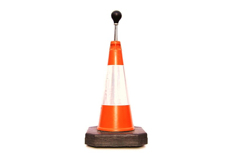 traffic cone art london